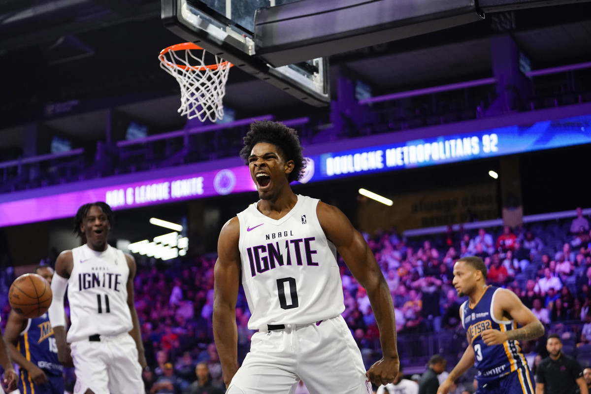 Scoot Henderson, 2023 NBA Draft, G League Ignite